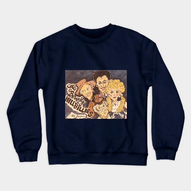 The Beverly Hillbillies Crewneck Sweatshirt by TheArtQueenOfMichigan 